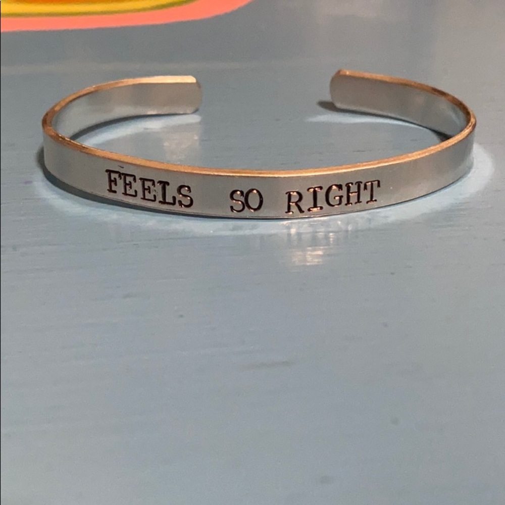 Feels So Right Metal Bracelet